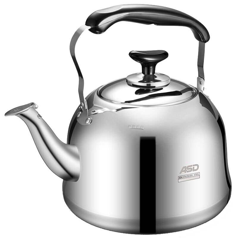 爱仕达 ASD 304不锈钢烧水壶 WG1506 自动鸣音水壶 燃气电磁灶通用烧水壶容量6000ML