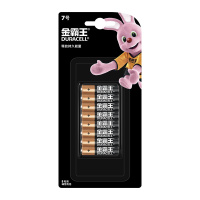 [7号8粒]金霸王(Duracell) 七号碱性电池 干电池 1.5V 温度计电视空调电风扇遥控器官方正品AAA