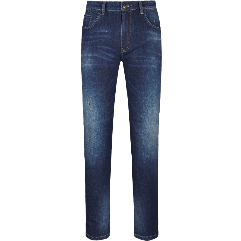 柒牌SEVEN男装直筒休闲青年百搭四季时尚牛仔长裤