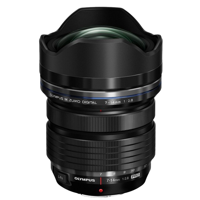 奥林巴斯(OLYMPUS) 7-14mm F2.8 PRO广角变焦 微单镜头 金属镜身 奥林巴斯卡口 不支持滤镜