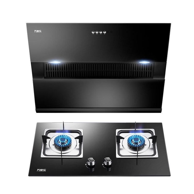 万家乐（Macro）16立方大吸力 AL721+KA021B 侧吸油烟机 燃气灶具 烟灶两件套装 天然气