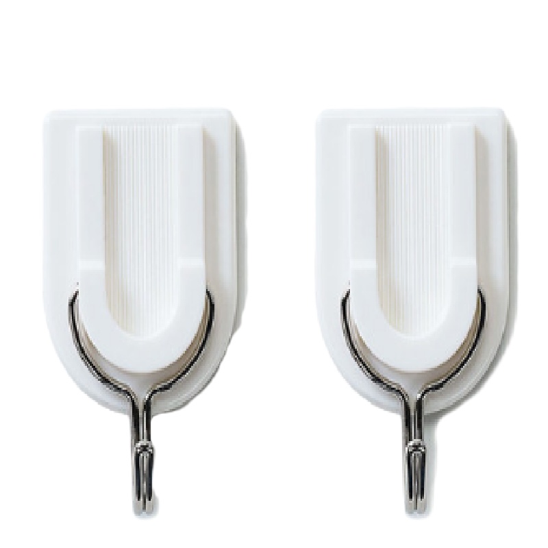 茶花 货号2909厨房挂钩贴浴室强力粘钩子挂衣钩衣服门后挂钩 2个1组*10组