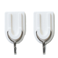 茶花 货号2909厨房挂钩贴浴室强力粘钩子挂衣钩衣服门后挂钩 2个1组*10组