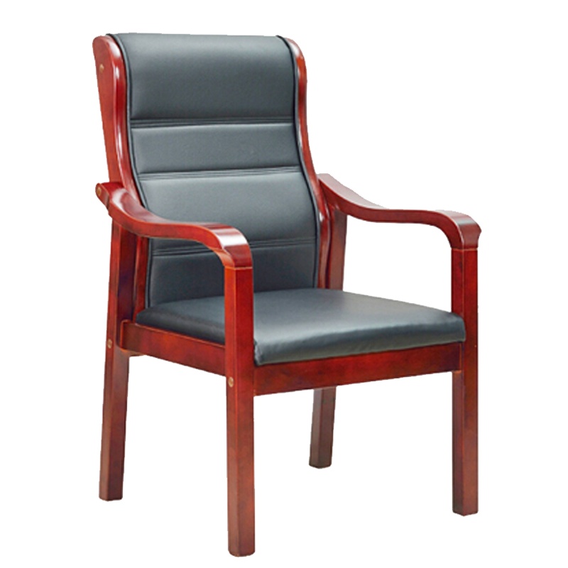 瑞丰杰-办公椅会议椅木椅皮椅Y019