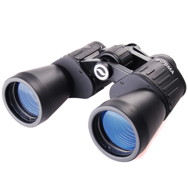 博冠BOSMA保罗10x50两用固定倍率双筒普通望远镜高清高倍微光夜视