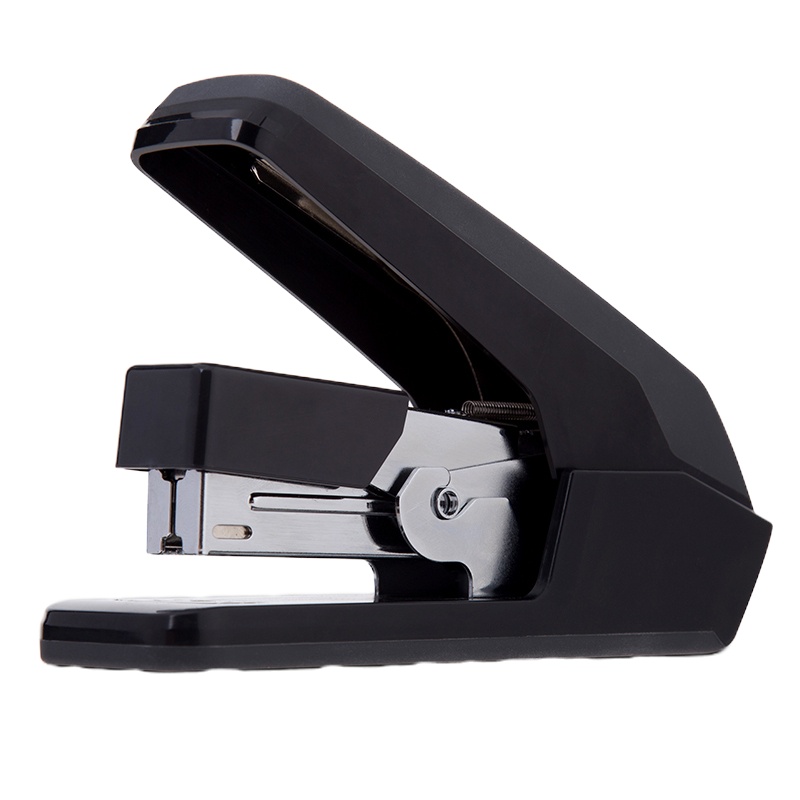 得力 省力订书机大号重型订书器 0477 黑色 单个装