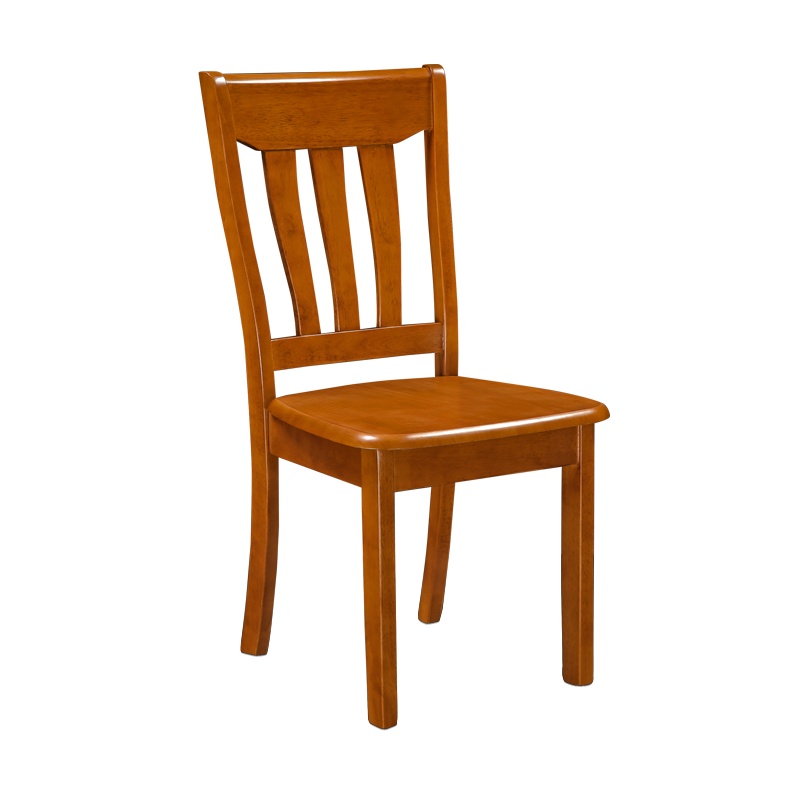 HiBoss餐椅橡木简约现代餐桌椅靠背椅中式椅实木休闲椅子