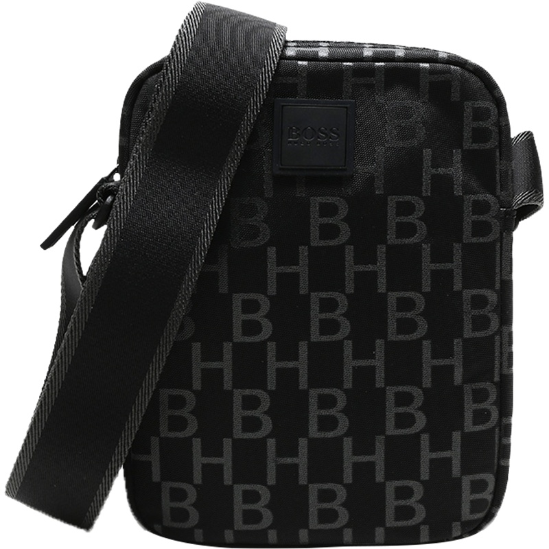 HUGO BOSS 雨果博斯 男士织物单肩包斜挎包 50422447