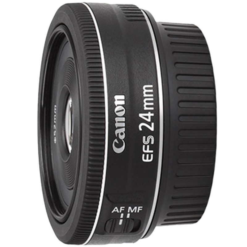 佳能(Canon) EF-S 24mm f/2.8 STM 佳能卡口 52mm口径 广角定焦镜头