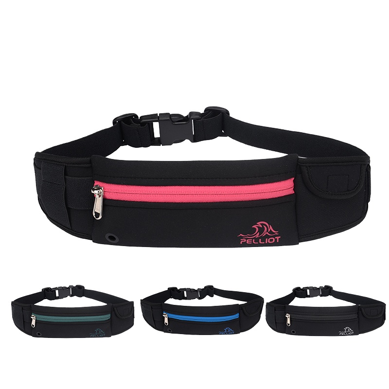 伯希和户外跑步手机腰包 男女多功能时尚运动装备隐形斜跨运动包