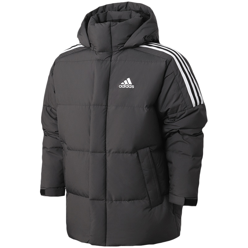 阿迪达斯男服羽绒服防风面包服户外外套休闲运动服GF0101
