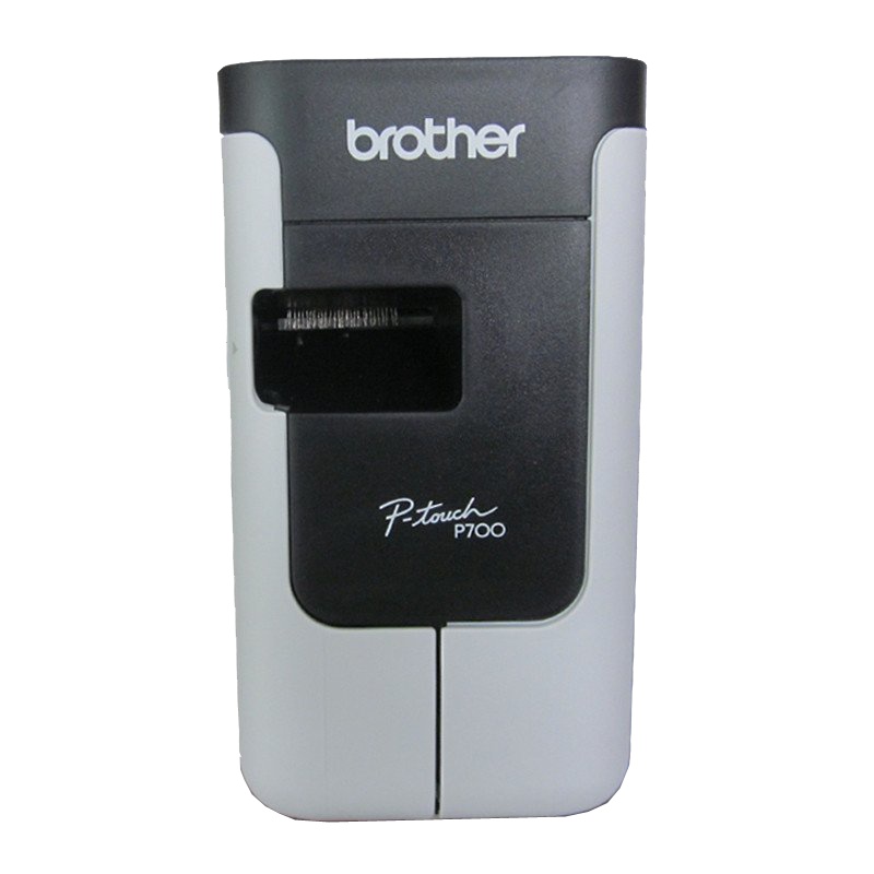 兄弟(Brother)PT-P700标签机便携式固定资产管理酒店员工铭牌不干胶条码打印机