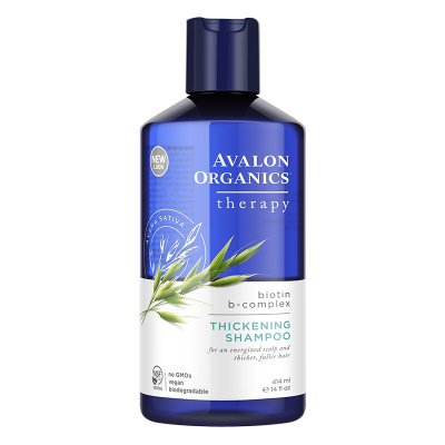 [健发防掉防脱发]阿瓦隆Avalon健发防掉有机洗发水414ml 所有发质 所有人群