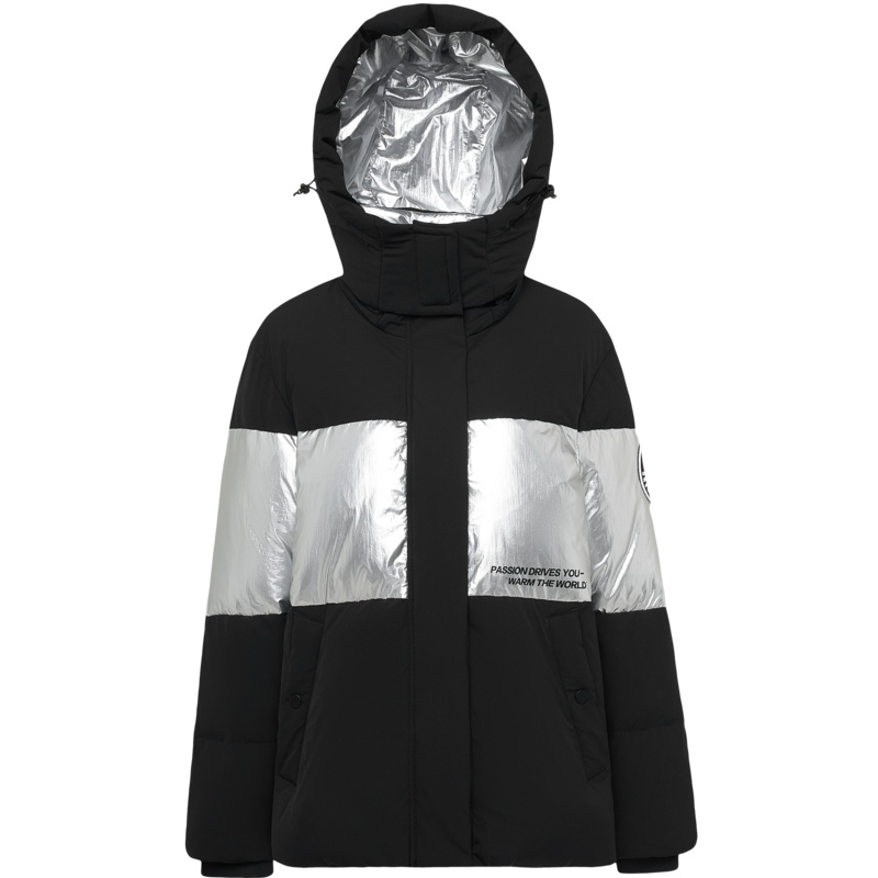 波司登女可脱卸帽短款新款羽绒服厚款时尚冬季外套