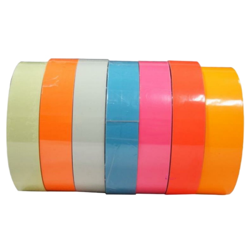 DP 荧光地标 反光舞台装饰贴夜光防撞彩色划分腰线条1.5cm*5m 绿色/卷