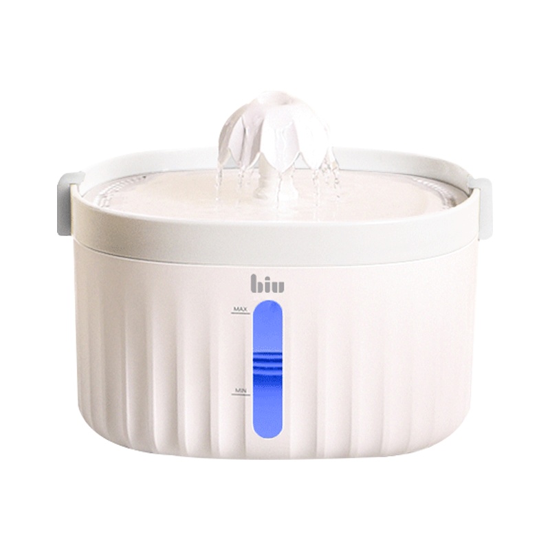 苏宁小Biu智能宠物喂食机猫咪饮水机自动循环狗狗喂食器过滤流动宠物智能投食器猫狗粮宠物用品