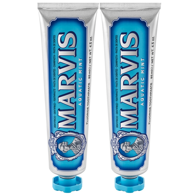 MARVIS玛尔仕海洋薄荷味牙膏（蓝色）85ml+85ml