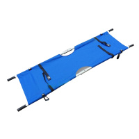 (防风防汛)谋福 8055 铝合金加厚折叠担架 救护车担架急救担架 (加厚铝合金担架)bd