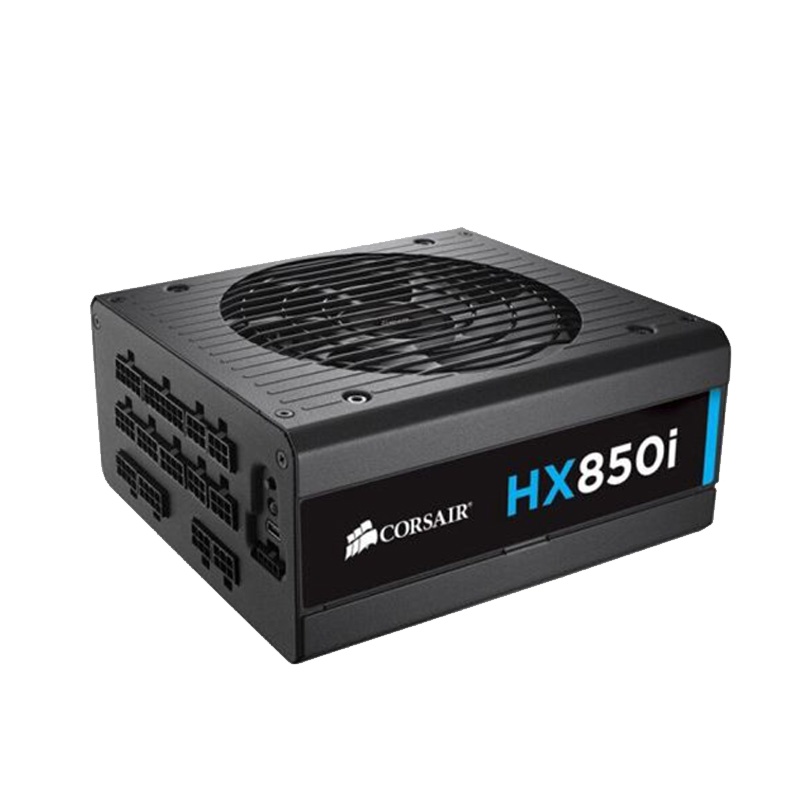 美商海盗船 HXi系列750W/850W/1000W 白金全模组 ATX电源 台式电脑游戏主机电源 HX850i