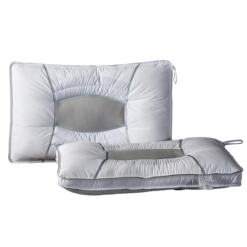 南极人(NanJiren)家纺 全棉决明子枕芯超柔羽丝绒填充枕头单人枕芯护颈椎枕男女成人家用纯棉面料多功能枕