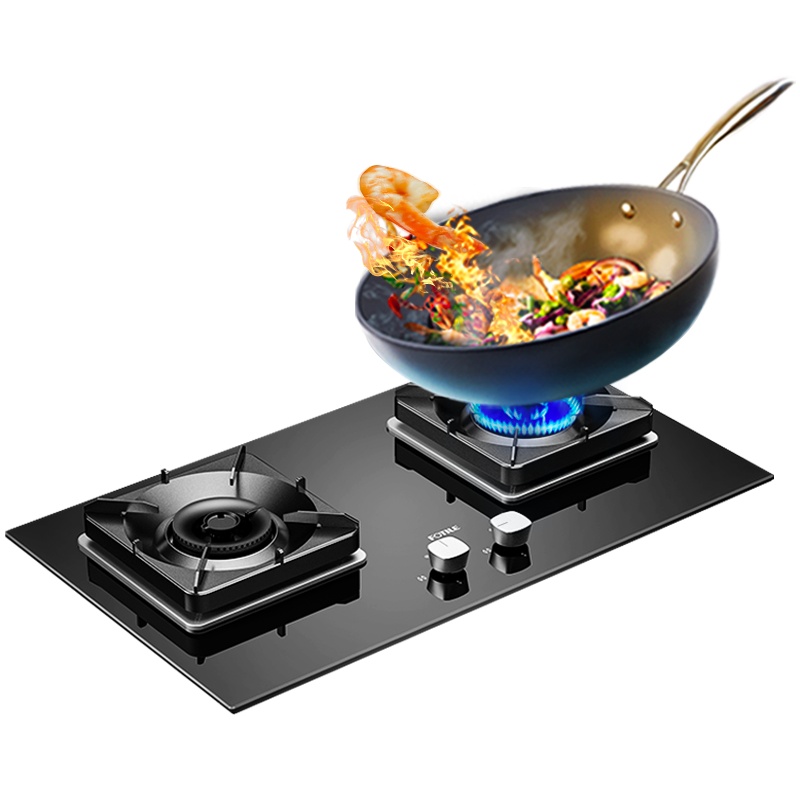 [国补20%]方太5.0kW燃气灶双眼灶煤气灶单灶具燃气灶嵌入式灶煤气炉防爆玻璃灶台炉具炉灶带熄火保护TH26B