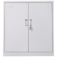 三圣 文件柜铁皮柜子档案小柜子办公储物柜资料柜办公室铁柜子凭证柜带锁铁皮文件柜