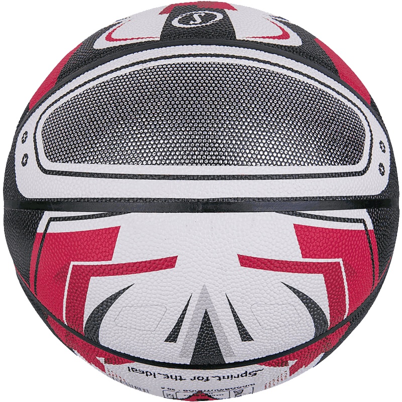 斯伯丁(SPALDING)篮球76-994Y 76-995Y红色头盔 竞速系列PU材质七号篮球 室内室外通用篮球