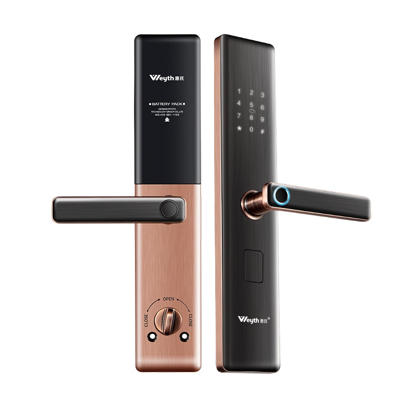 惠氏安全智能锁S-H18红古铜