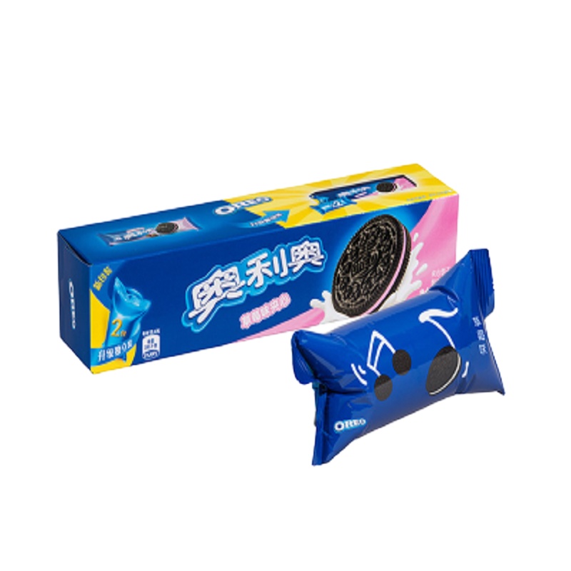 奥利奥饼干夹心草莓味116g