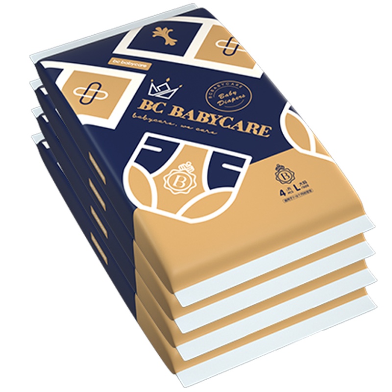 babycare纸尿裤皇室狮子王国弱酸亲肤新生儿尿不湿超薄透气 试用装L码4片装 1个id限拍2个,多拍不发货