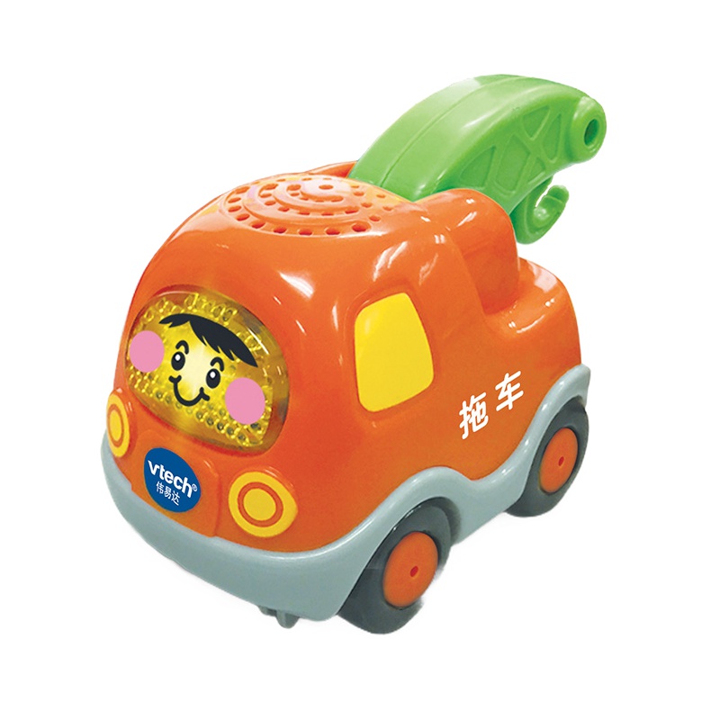 [苏宁自营]伟易达(Vtech) 神奇轨道车系列 模拟场景拼接轨道二代小车儿童益智玩具 拖车80-126918