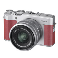 富士(FUJIFILM)X-A5/XA5 微单相机 单镜头套装 珠光粉 2420万像素 4K视频 蓝牙WIFI
