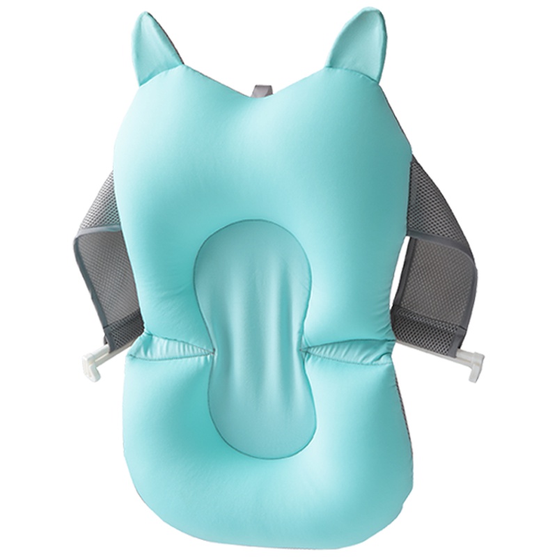 世纪宝贝(babyhood)宝宝沐浴垫婴儿沐浴网床搭配洗澡盆折叠浴盆使用BH-212 蓝色