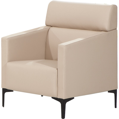 质凡办公沙发简约现代三人位单人位办公室会客室接待区西皮沙发