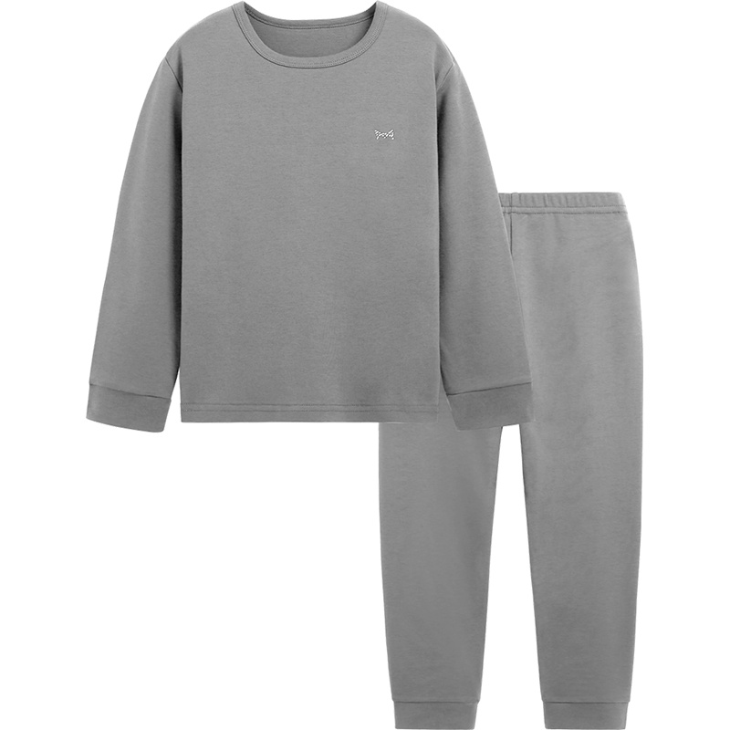 猫人秋季新款儿童纯棉内衣男童弹力保暖内衣套装睡衣秋衣秋裤套装