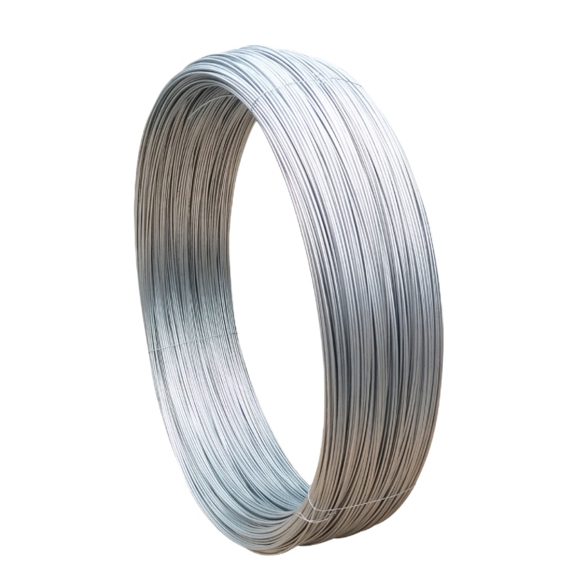 BY-799 工业用镀锌铁丝 防锈电镀铁丝 工地建筑细铁丝线 8号粗4mm[5kg]长约51米