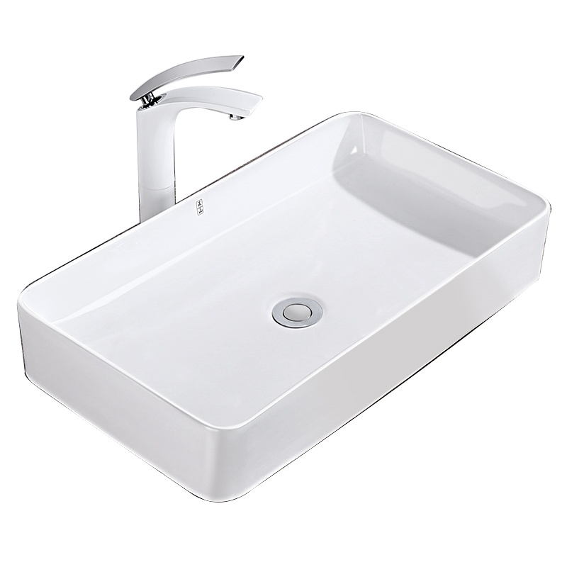 陶瓷台上盆洗手盆单盆家用小号卫生间台盆小户型