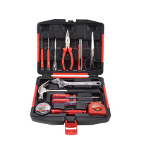 力易得(ENDURA) 13件套家用工具组套 维修组套 手动工具组套 五金工具箱 货号E1107