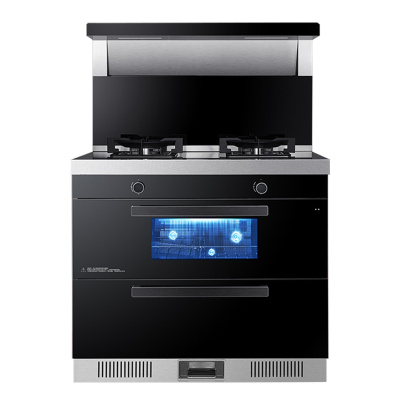 老板集团/名气二星消毒柜款集成灶FX12X液化气