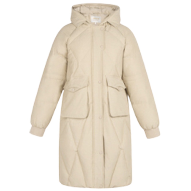 专柜同款羽绒服2019秋冬季新款韩版时尚宽松面包女士中长款加厚白鸭绒外套709D8020