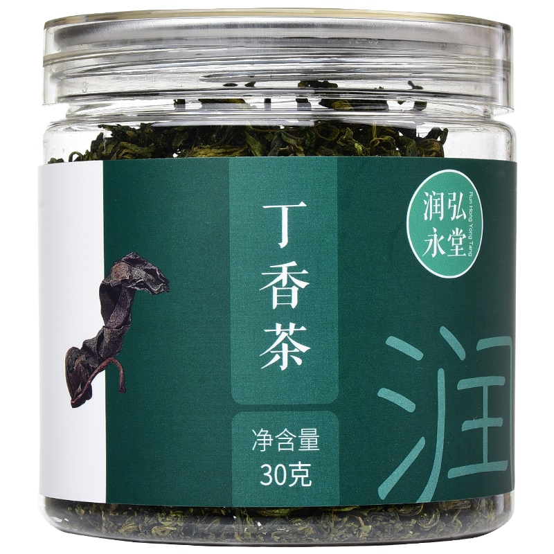润弘永堂 丁香茶30g/罐 茶叶 花草茶 长白山丁香嫩芽 可搭配蒲公英根桂花茶组合