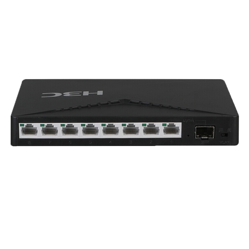 华三(H3C)S1209F 8口千兆 非网管以太网交换机 支持二层端口隔离 8千兆电口+1千兆光口