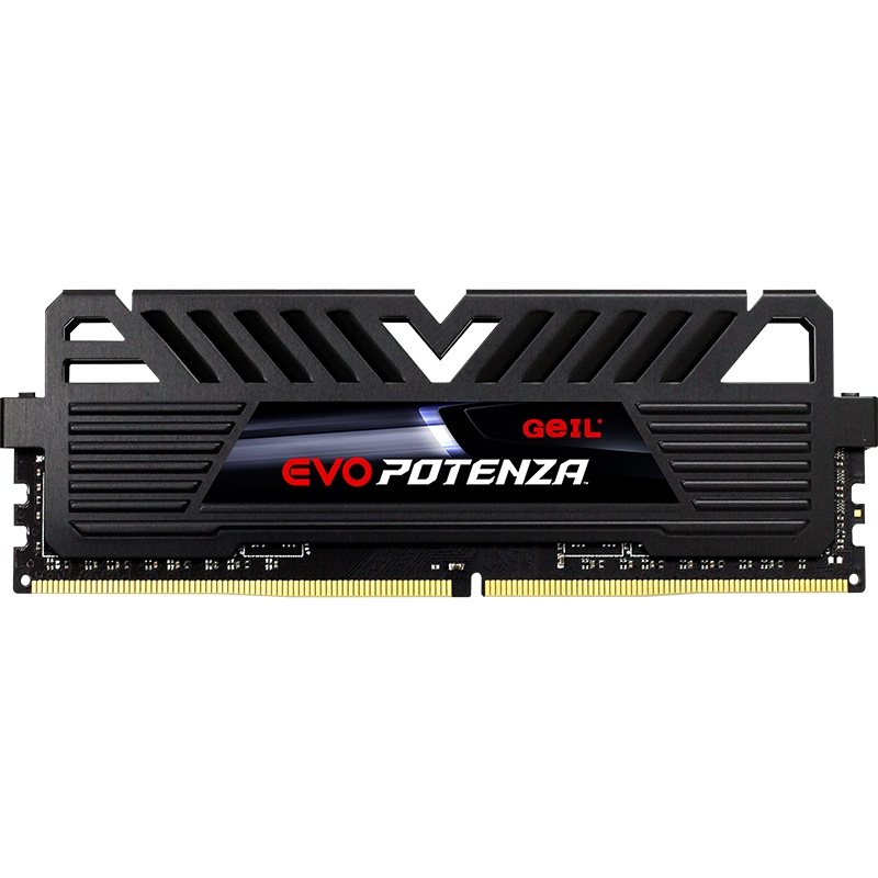 GEIL 金邦 DDR4-8G 2666(黑色)台式电脑内存条 狂速Potenza系列