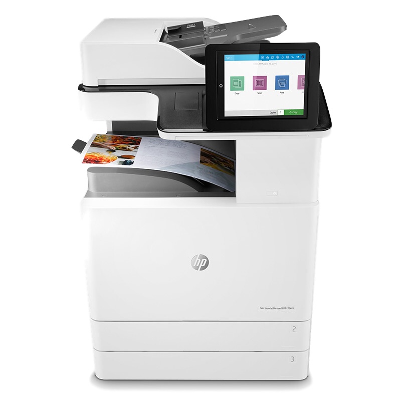 惠普（HP）LaserJet MFP E77422dn彩色激光数码复合机（自动双面、复印扫描 网络）（尊享服务）