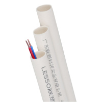 联塑(LESSO) PVC电线管穿线管(A管)白色 dn25 --2米/根