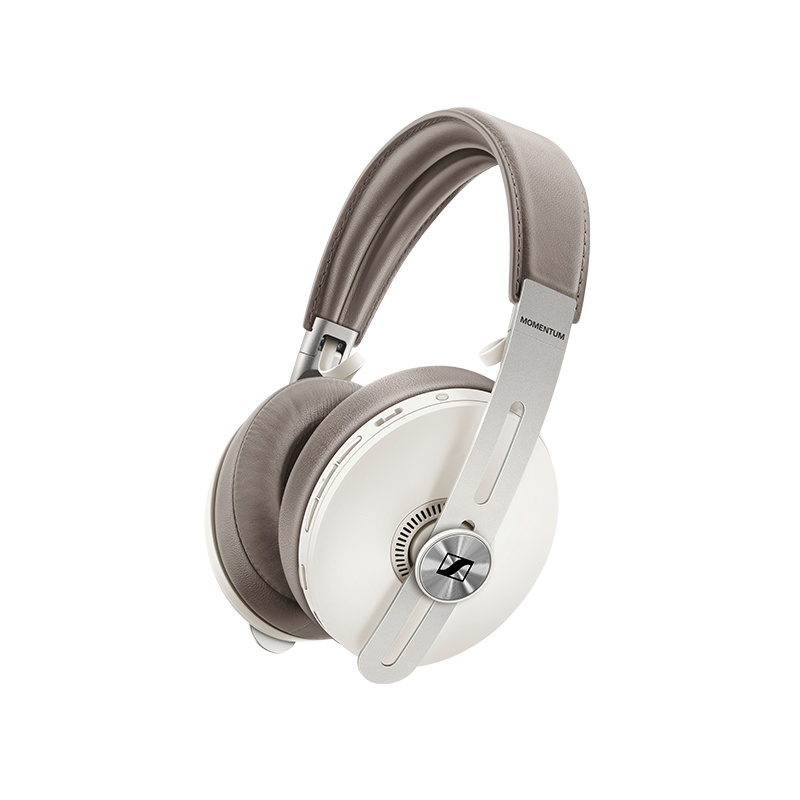 森海塞尔(SennheiserMOMENTUM Wireless 蓝牙无线包耳头戴式耳机 白色