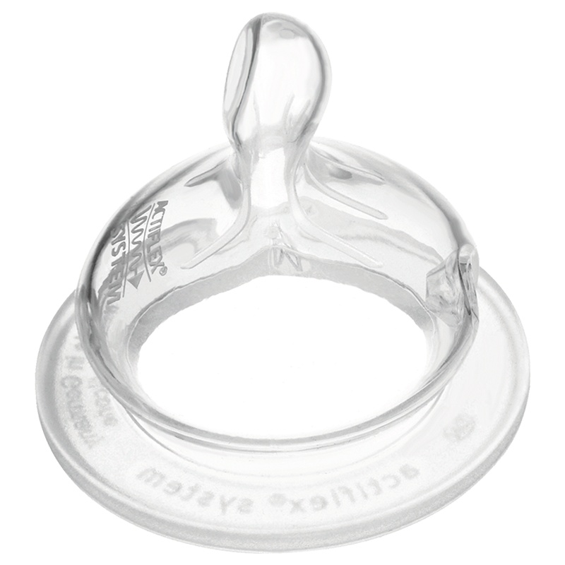 德国进口nip婴儿宽口径硅胶奶嘴仿真奶嘴超软母乳断奶神器2只装