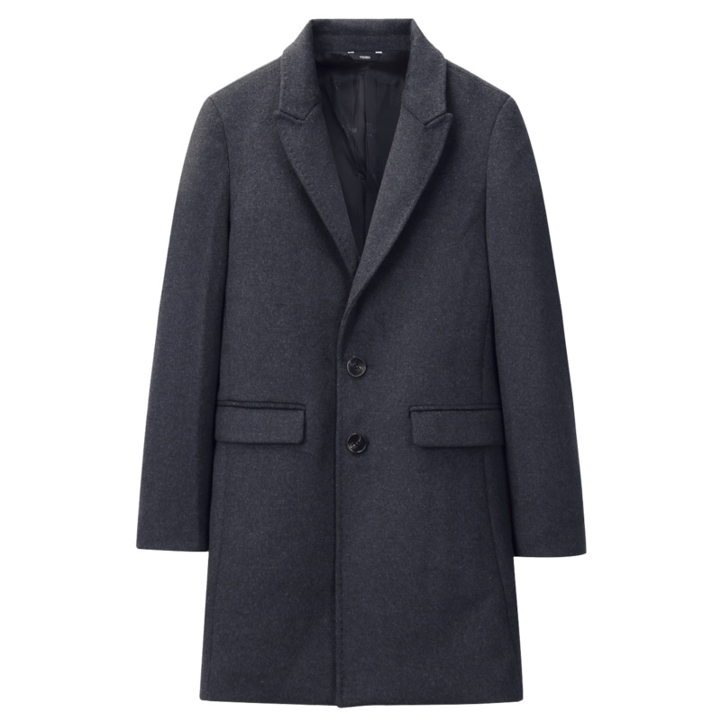 Artsdon/阿仕顿男装秋冬大衣中长经典款羊毛呢大衣外套男