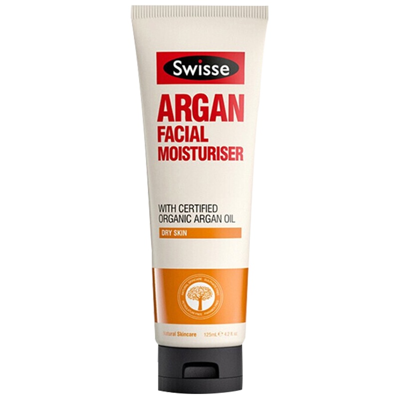[补充多种维他命]Swisse 摩洛哥坚果油 面部精华 保湿面霜 125ml/支