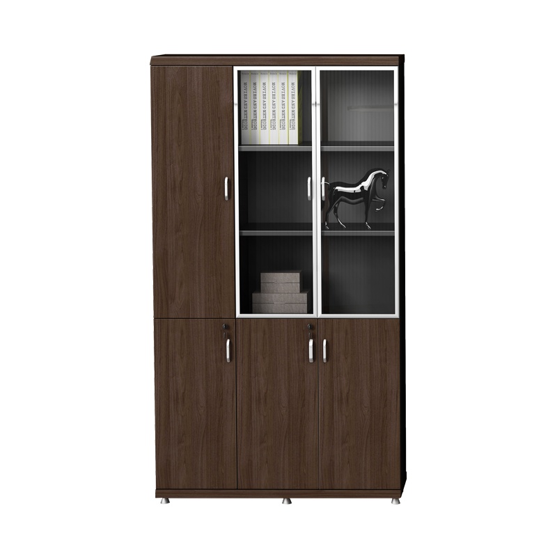 科朔 三门文件柜 资料柜 木质办公文件 柜职员书柜 办公柜 KSF3152